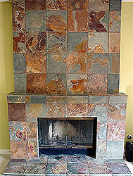 Slate Fireplace